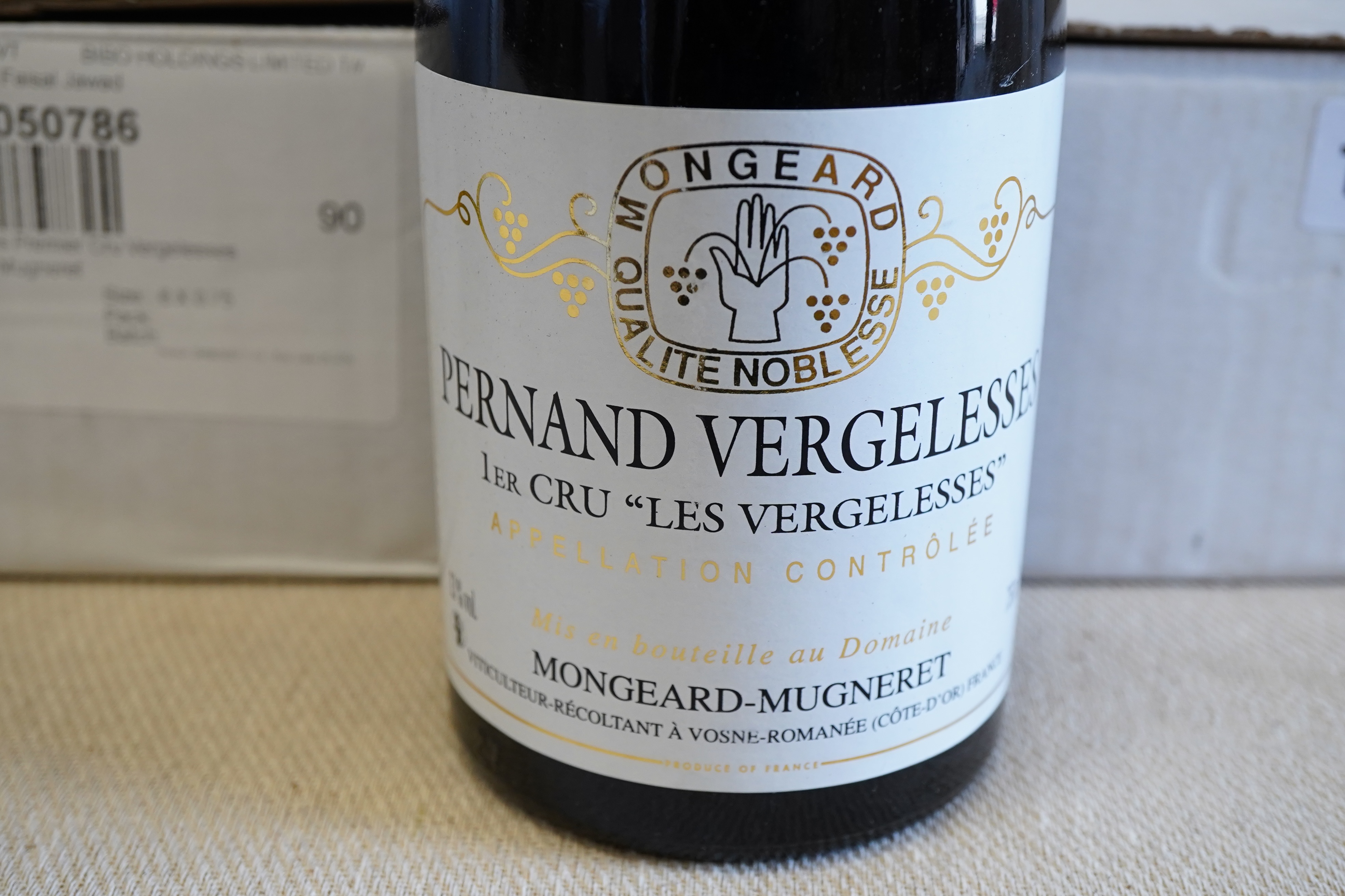 Domaine Mongeard-Mugneret, Les Vergelesses Premier Cru Vergelesses, 2007